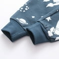thumbnail image 6 of Rrunsv Toddler Boy Pants Boys Athletic Pants Graphic Print Drawstring Elastic Waist Joggings Pants(Navy Size,3T), 6 of 7