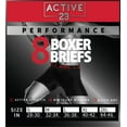 thumbnail image 6 of Active 23 Men's Underwear Boxer Brief, 8-Pack Moisture Wicking Performance Boxers Briefs for Men, Large Multicolor, 6 of 6