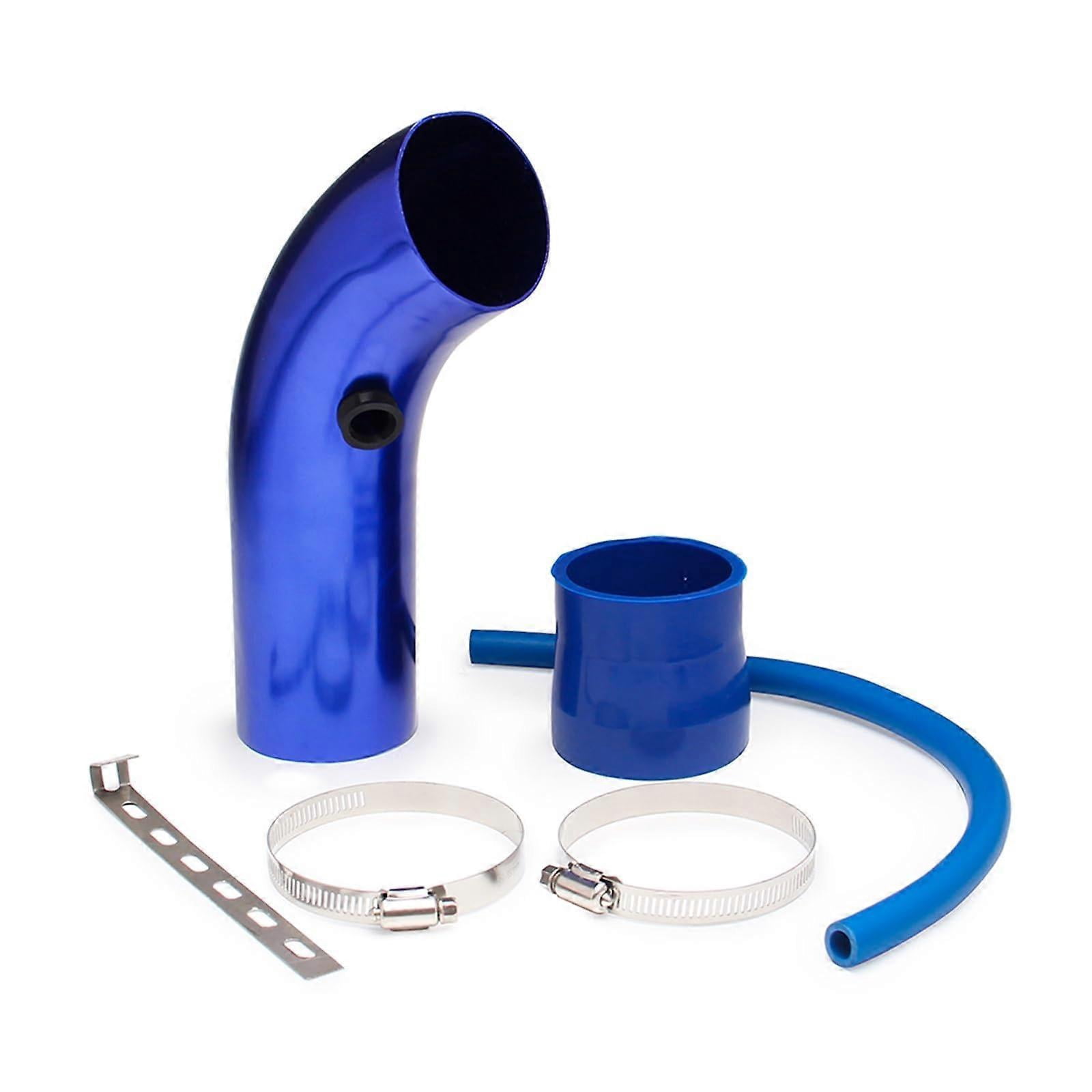 Auto Intake Pipe Kit Universal Automotive Racing Aluminum 3' 76mm Air Intake System Turbo ...
