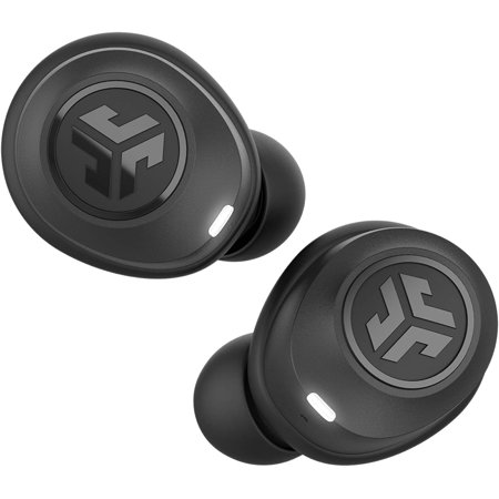 JLab JBuds Air True Wireless Signature Bluetooth Earbuds + Charging Case - Black - IP55 Sweat Resistance - Bluetooth 5.0 Connection - 3 EQ Sound Settings: JLab Signature, Balanced, Bass Boost