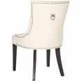 thumbnail image 5 of SAFAVIEH Harlow Glam Tufted Ring Chair with Silver Nailheads, Set of 2, Flat Cream, 5 of 6
