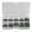 Black, variant on Happy Date 600Pcs Fishing Hooks Set High Carbon Steel Jig Bait Sharp Fish Hook for Saltwater Freshwater
