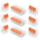 thumbnail image 4 of Conector De Terminal Terminales De Cableado De Construcción Rápido Terminales Sin Tornillos Suministros Industriales 60Pcs Set Wiring Connector Building Lighting ScrewFree Amonsee  Otros, 4 of 8