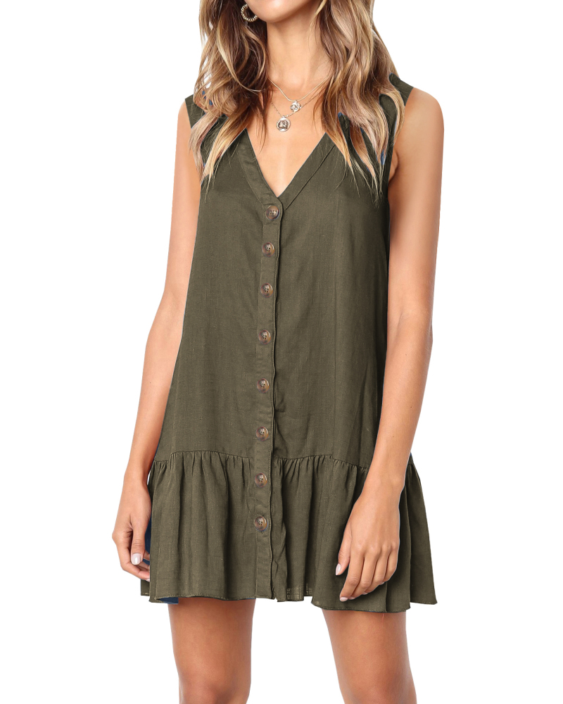 t shirt dress with ruffles