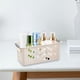 thumbnail image 2 of Plastic Storage Basket Organizer | Stackable Storage Bin with Handles | Ventilated Design | Multi-Purpose for Closet, Laundry, Kitchen, Refrigerator | Beige | Multiple Sizes | 1 Pack, 2 of 6