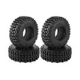 thumbnail image 5 of Juego de 4 llantas de metal Yashi 110 mm para coche RC Crawler Axial SCX10 TRX 1/10 color negro, 5 of 5