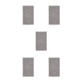 thumbnail image 2 of serony Notebook Plain Creatively Jotter Keep Diary Journals Paper Imitation Leather 200 Pages Diaries Office Business Gray 5Set, 2 of 6