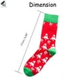thumbnail image 2 of PULLIMORE Christmas Holiday Socks for Women Men Novelty Ultra Soft Crew Xmas Socks Winter Warm Christmas Stockings (Christmas Tree), 2 of 9