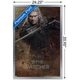 thumbnail image 3 of Netflix The Witcher: Season 3 - Geralt One Sheet Wall Poster, 22.375" x 34" Framed, 3 of 5