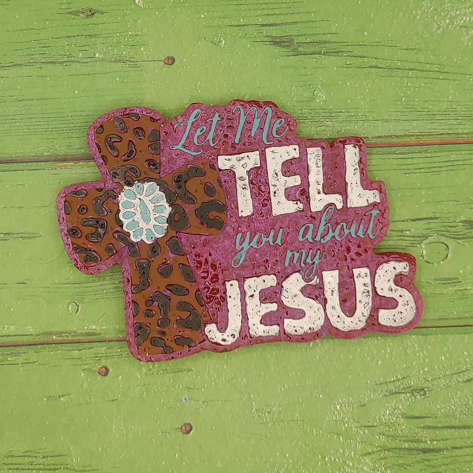 Let me tell you about my Jesus Silicone Freshie Mold
