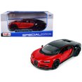 thumbnail image 1 of Bugatti Chiron Sport 16 rojo y negro Edición especial 1/24 modelo de coche a presión por Maisto, 1 of 1