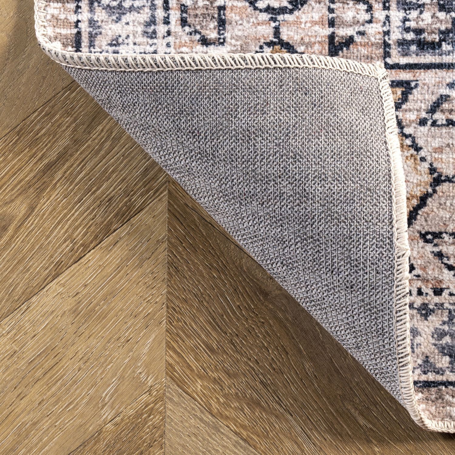 nuLOOM Moroccan Blythe Multicolor 5' Transitional Square Rug