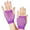 Purple, variant on Tea Gloves for Women Sheer Gloves Silk Gloves Gloves for Women Opera Gloves Tea Party Gloves Fingerless Gloves for Women Green One Size