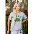 thumbnail image 3 of Live Slow Turtle Tortoise Animals Men's Graphic T Shirt Tees Brisco Brands M, 3 of 4
