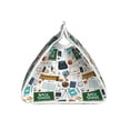 thumbnail image 3 of Lsque Back To School A Printed Long Tissue Box Cover Holder, Facial Paper Organizer Dispenser,Triangle with Bottom Belt, PVC Leather Decorative Organizer, 3 of 9