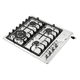 thumbnail image 3 of Parrilla de Gas Arol Empotrable Acero Inoxidable 4 Quemadores 59cm P-IN4Q59A, 3 of 7