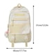 thumbnail image 2 of Mochila Escolar Sencilla para Adolescentes Informal Nailon Gran Capacidad Al Aire Libre, 2 of 4