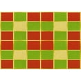 thumbnail image 1 of Ahgly Company Machine Washable Indoor Rectangle Transitional Pistachio Green Area Rugs, 5' x 8', 1 of 7