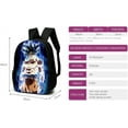 thumbnail image 4 of Sac Dragon Ball Z 3 Pcs Multi-Poches Sac de Lycée J, 4 of 4