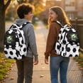 thumbnail image 3 of Kuiaobaty Soccer Ball Print Backpack for Kids Boys 17 Inch Backpack with Bottle Holder Roomy Sturdy School Bag Bookbags for School, 3 of 7