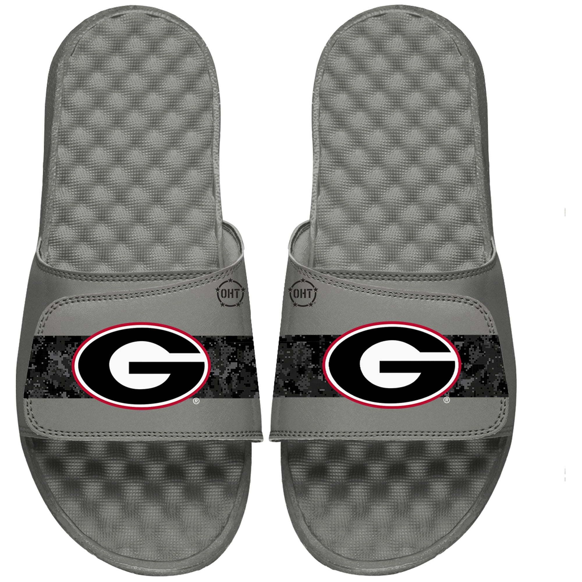 Men's ISlide Gray Georgia Bulldogs OHT Military Appreciation Slide Sandals  - Walmart.com