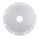 thumbnail image 1 of Discos de corte de diamante Uxcell de 4.5" con cortes para piedra, cerámica, vidrio 46 granos tono plateado, 1 of 5