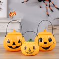 thumbnail image 4 of A Linterna de calabaza de Halloween para interior/exterior ilumina Jack-o-lantern/calavera para cabeza, 4 of 5