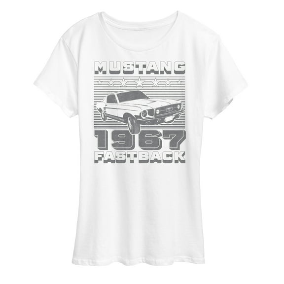 Ford - Fastback 67 Stars And Stripes - Women's Short Sleeve Graphic Tee