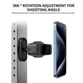 thumbnail image 3 of Phone Bracket with Two-way Magnetic Suction, 360° Rotation, Black, 100g, Magnet/Aluminum Alloy, Stable and Hands-free, 3 of 8