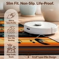 thumbnail image 6 of Design&I 2'x3' Washable Throw Rug Music Cd Vinyl Record Retro Disc Stripes Bold Soundwave Border for Hallway, Laundry Room, Low Profile Daily Traffic Ready Accent, 6 of 7