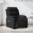 thumbnail image 1 of vidaXL Electric Massage Recliner Chair Black Velvet, 1 of 1