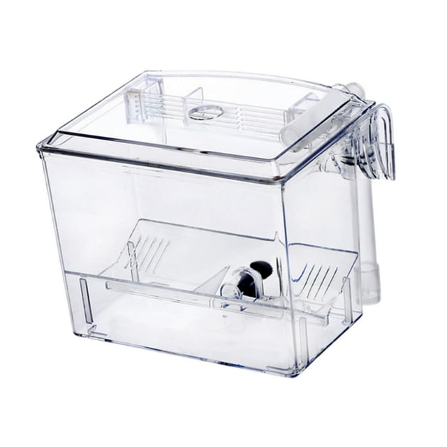 Caja de reproducción de peces Small Hatchery Fácil Instalación cuadrada Separación de la caja de eclosión versátil para accesorios de acuarios