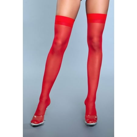 

1911 Favorite Day Thigh Highs Red