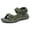 Green-a, variant on Men's Sporty Outdoor Sandal Open Toe Hiking Outdoor Shoe Non-slip Beach Athletic Sandal