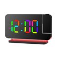 thumbnail image 1 of RGB Colorful LED Electronic Clock Colorful Night Light Alarm Clock, 1 of 6