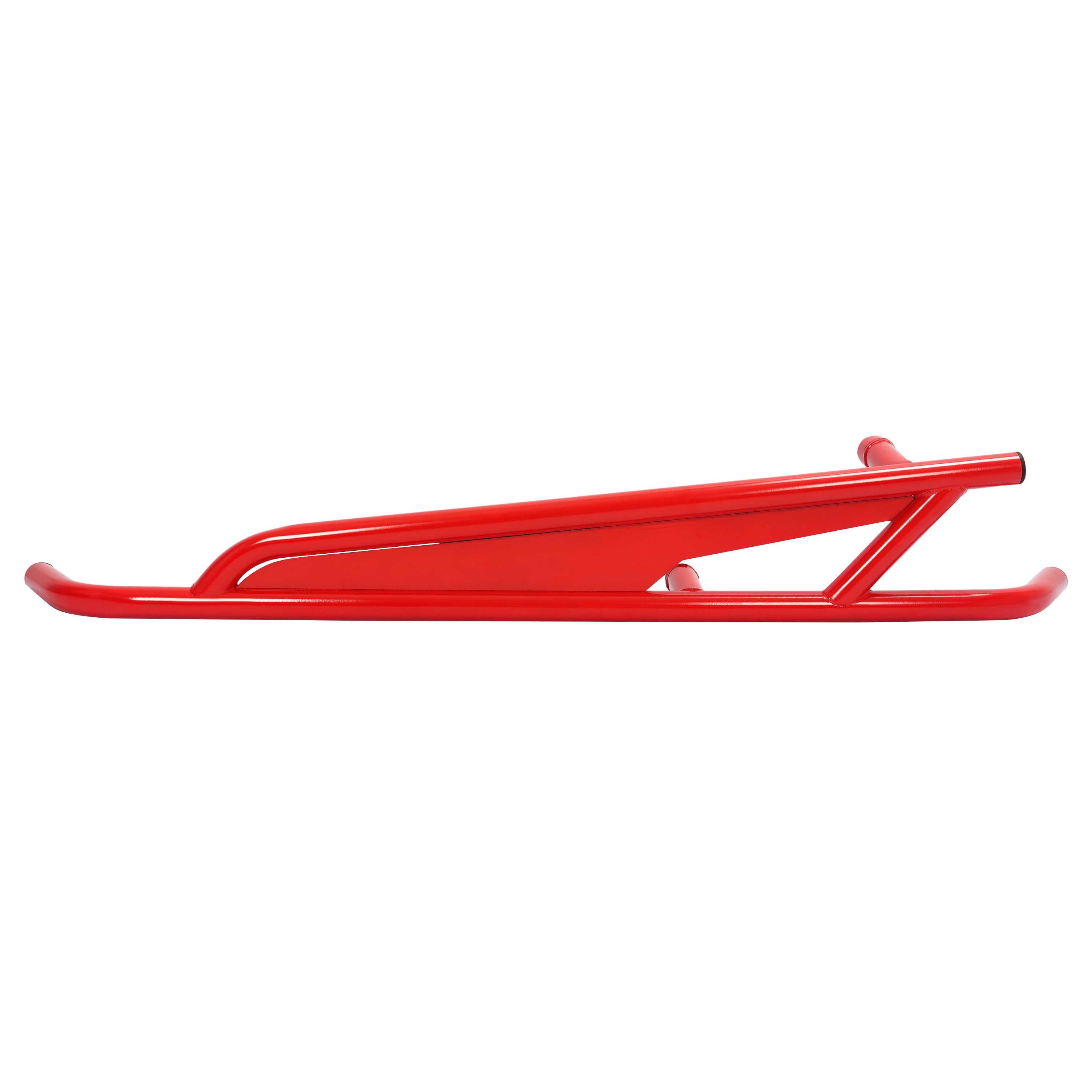 Kojem Rock Sliders Side Nerf Bars Tree Kicker for 2017-2023 Can Am Maverick X3 / Turbo / R Powder Coated Steel Red