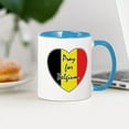 thumbnail image 3 of CafePress - Pray For Belgium Mug - 11 oz Ceramic Mug - Novelty Coffee Tea Cup, 3 of 4