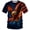 Color1, variant on Bald Eagle T-shirt for Men American Flag Graphic Tee Shirt
