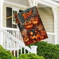 thumbnail image 5 of Halloween Witch House Flag 28x40 Double Sided Outside, Stained Glass Burlap Halloween Yard Flag for Fall Holiday Outdoor Decorations, 5 of 7