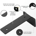 thumbnail image 3 of BTideas Floating Shelf Brackets for Wall,2 Pack Heavy Duty Shelves Brackets,Floating Shelf Hardware, 3 of 8