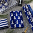 thumbnail image 2 of Winter 3-Pack Foil Reversible Roll Wrap, 2 of 7