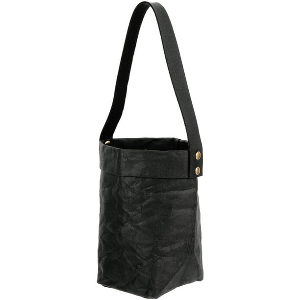 Water Bottle Carrier Bag Water Bottle Pouch Reusable Kraft Paper Made