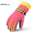 thumbnail image 2 of Guantes de esquí de invierno para padres e hijos, para montar en bicicleta, impermeables, resistentes al viento, cálidos, gruesos, resistentes al frío, 2 of 5