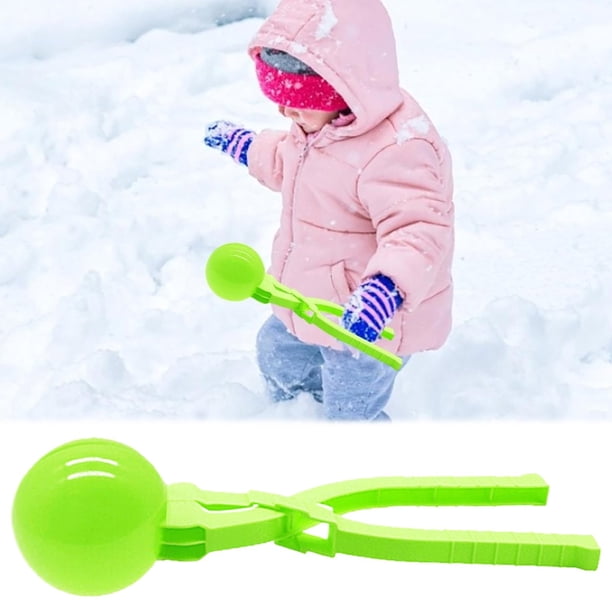 Lot De 8 Pinces à Boules De Neige – Formes Variées – Fabrication Rapide, Antidérapant – Neige, Sable, Bain – Enfants Et Adultes