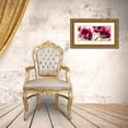 thumbnail image 3 of Bsmart 24x13 Gold Ornate Wood Framed with Double Matting Museum Art Print Titled - TULIPS IV, 3 of 4
