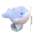 thumbnail image 2 of nTRIUQJ Marine Animal Toy Slap Bracelet Wearable Wristband For Kids Party Play Accessory Polar Bears Design Light Purple, 2 of 4