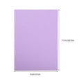 thumbnail image 2 of IFANLANDOR 100Pcs Lavender Copy Paper for Printer Cardstock with Vibrant Color Smooth Texture for Home Use, 2 of 7