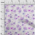 thumbnail image 1 of oneOone Cotton Cambric Light Pink Fabric Watercolor Floral Craft Projects Decor Fabric Printed By The Yard 56 Inch Wide, 1 of 4