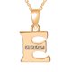 thumbnail image 1 of Collar para mujer, joyería para mujer, joyería de moda para mujer, regalo para mujer, 26 letras en inglés, cadena con nombre, colgante, collares, joyería para mujer, collar, 1 of 3