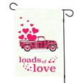 thumbnail image 2 of Drapeau de Jardin de la Saint-Valentin Impression de Rue et de Route Décoration Extérieure Drapeau, 2 of 2